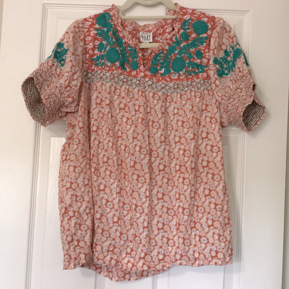 Boho Flower Top